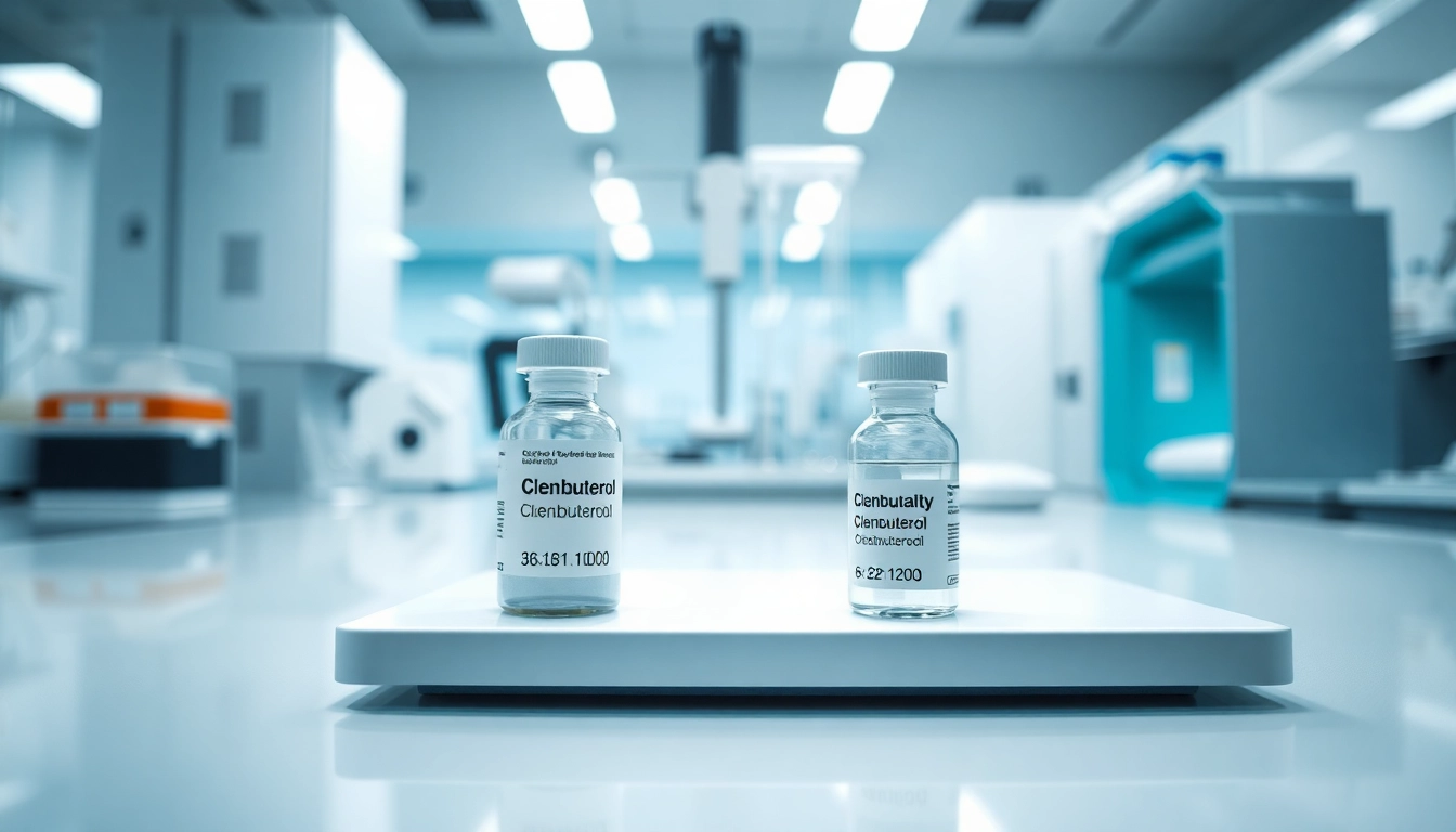 Klare Qualitätsdarstellung von clenbuterol kaufen in einem professionellen Laborumfeld.