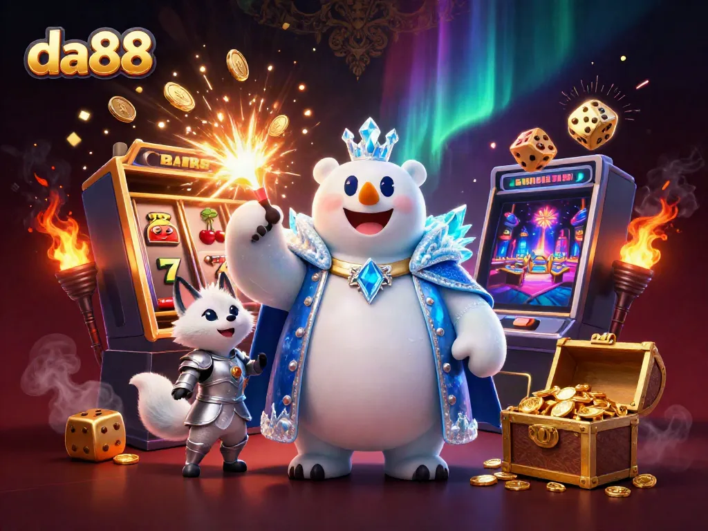 Engage in thrilling gameplay at da88 with an exciting jackpot explosion and immersive casino atmosphere.