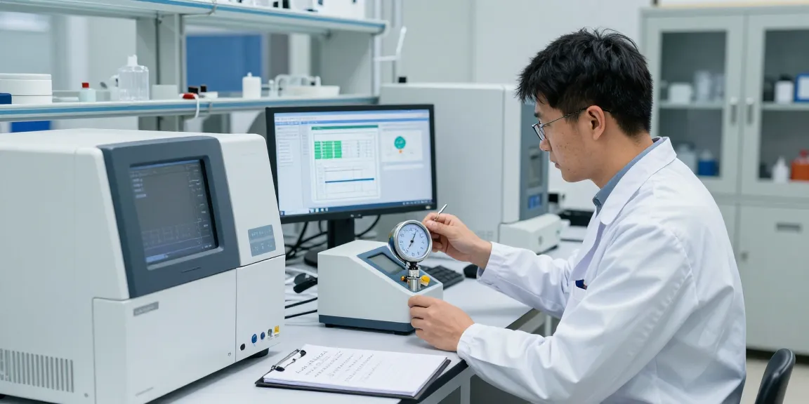 Präziser Schwefeldioxid Sensor in einem modernen Labor zur Luftqualitätsmessung.