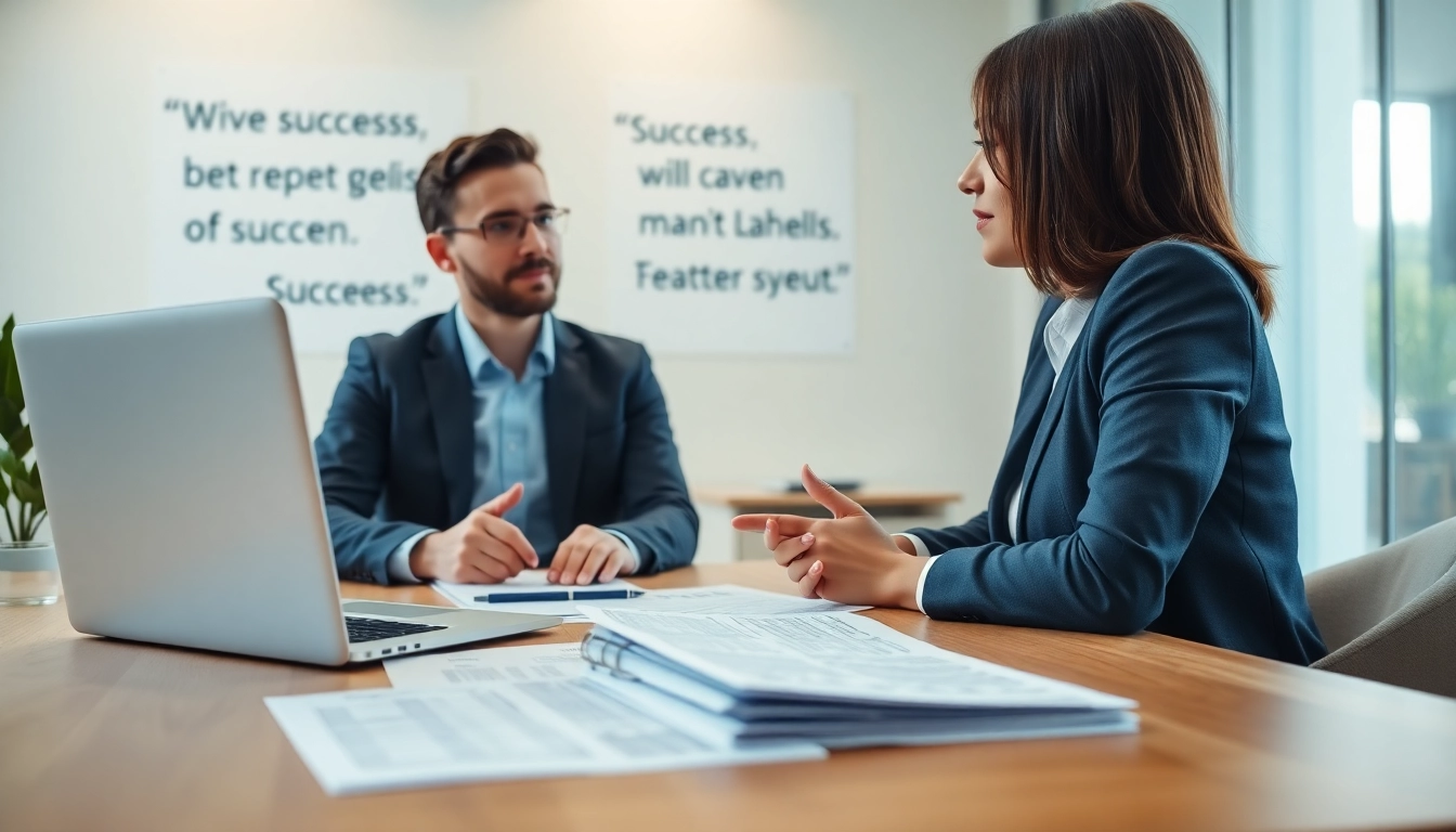 Beratung zur Schulden Finanzamt Ratenzahlung mit einem Finanzexperten in einem modernen Büro.