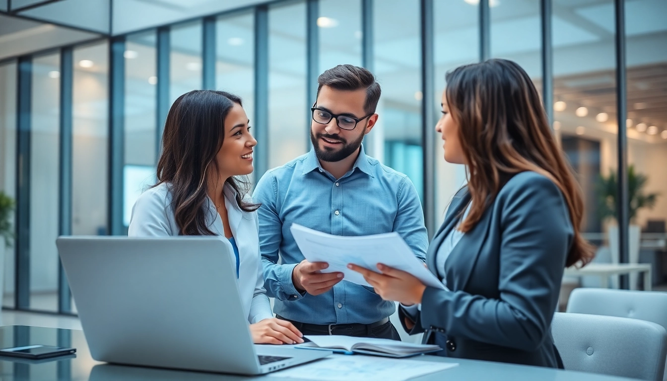 Headhunter Ingenieure in einem wichtigen Gespräch mit einem Engineering-Kandidaten.