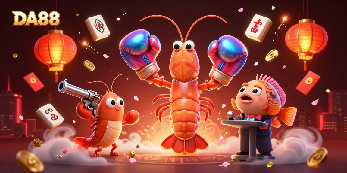DA88 features vibrant casino-themed illustrations with dynamic gaming elements.
