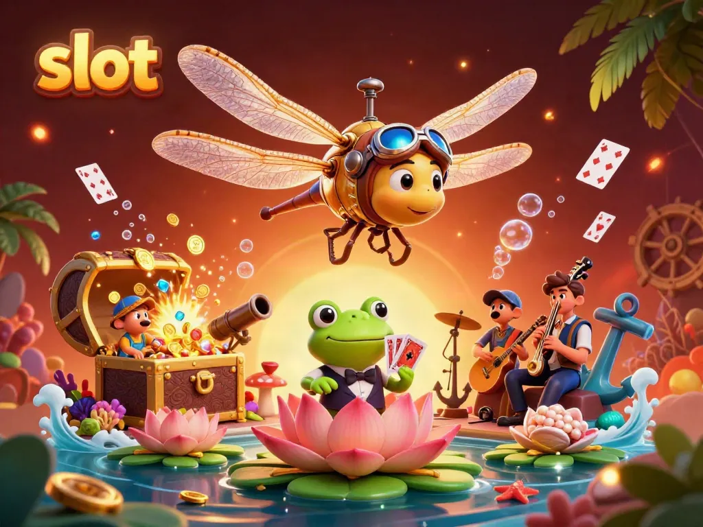 Experience exciting slot adventures at RUPIAHSLOT88 featuring vibrant casino characters and dynamic game elements.