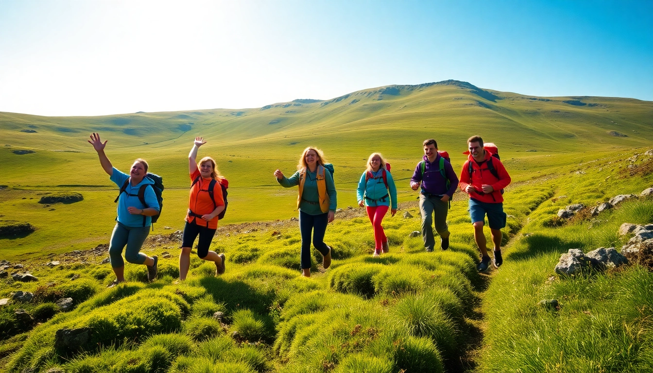 Genießen Sie Wandern Irland Urlaub auf malerischen grünen Wegen mit natürlichen Landschaften.