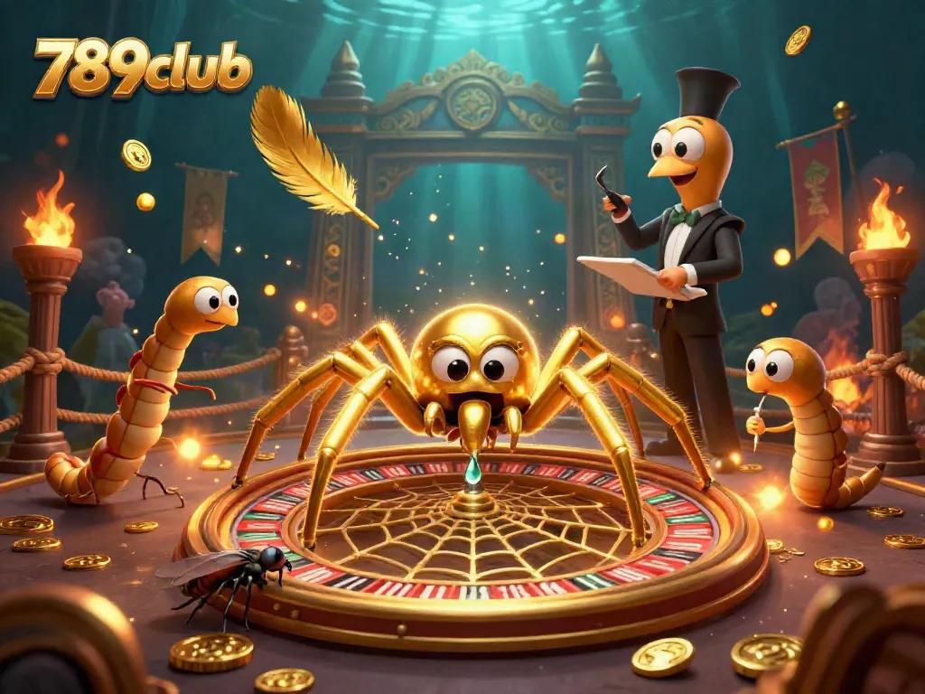 Experience thrilling bets at 789club with a captivating roulette scene featuring enchanting characters.