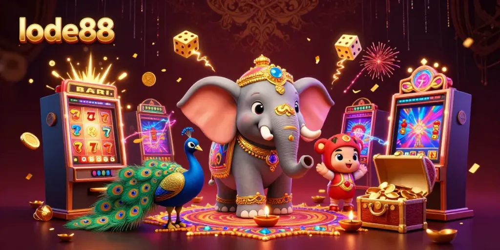 Engage with lode88's vibrant casino world, featuring dynamic elements and a rich immersive experience.