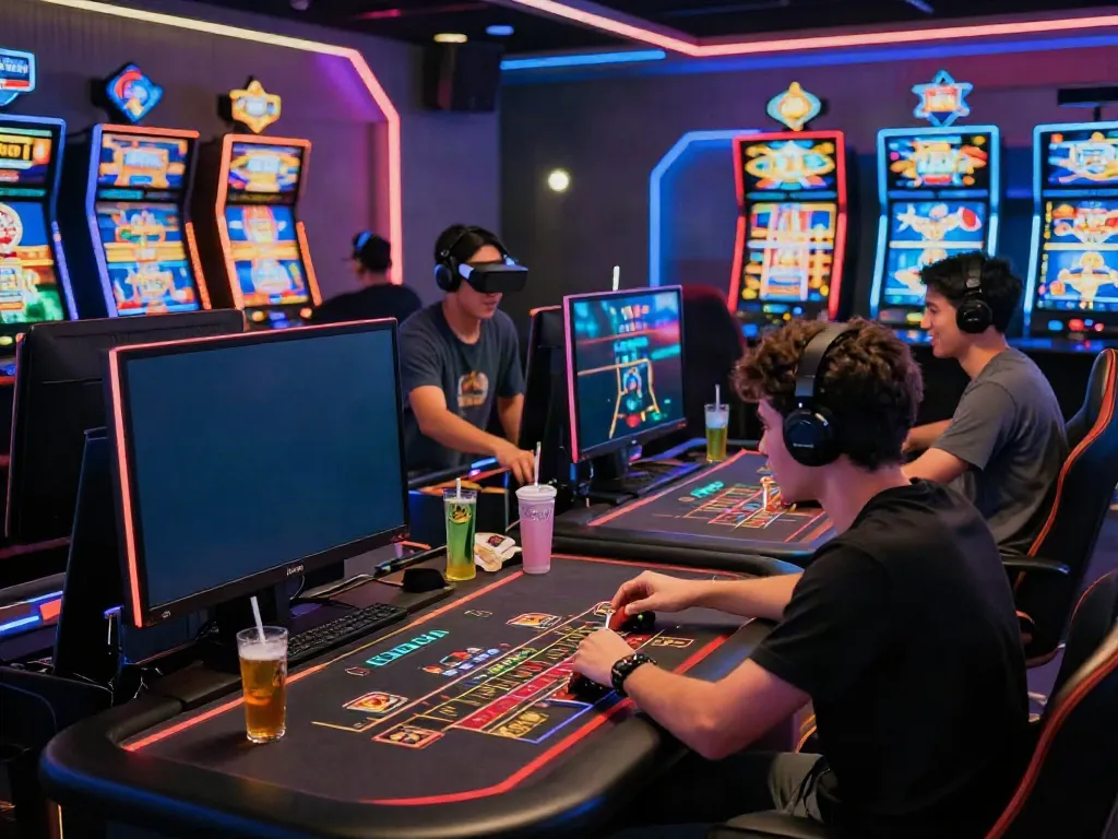 Exciting online gaming scene showcasing players at DU88 engaging in casino games.