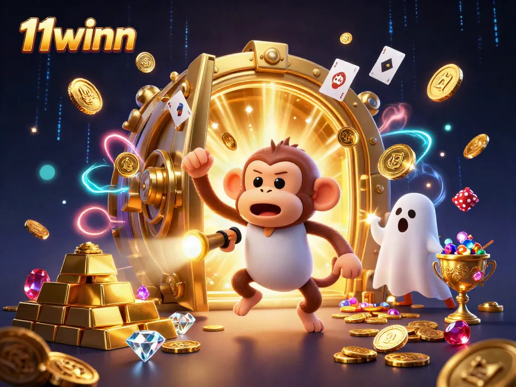 Engage with thrilling gambling at 11winn featuring dynamic scenes of luck and treasures.
